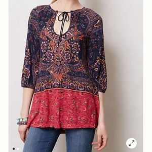 Anthropologie Meadow Rue size L Tunic